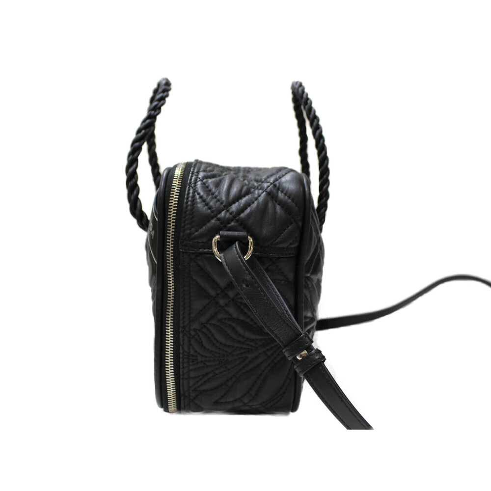Balenciaga Blanket Shoulder Shoulder Black Square Bag Leather